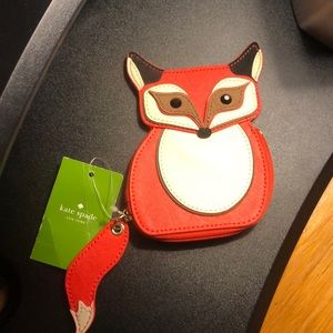 Kate Spade Blaze a Trail Fox Coin Purse